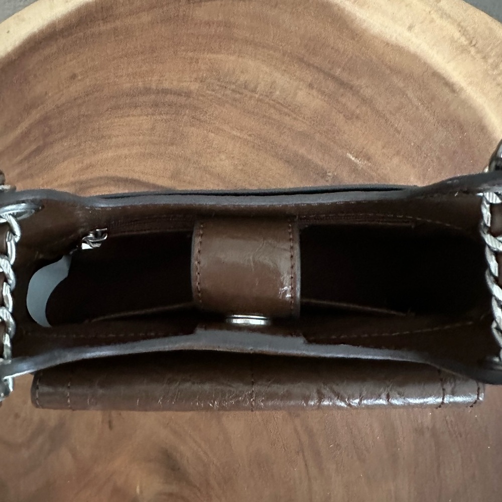 Charles & Keith Suki Crinkle-Effect Padlock Shoulder Bag - Picture 9 of 16